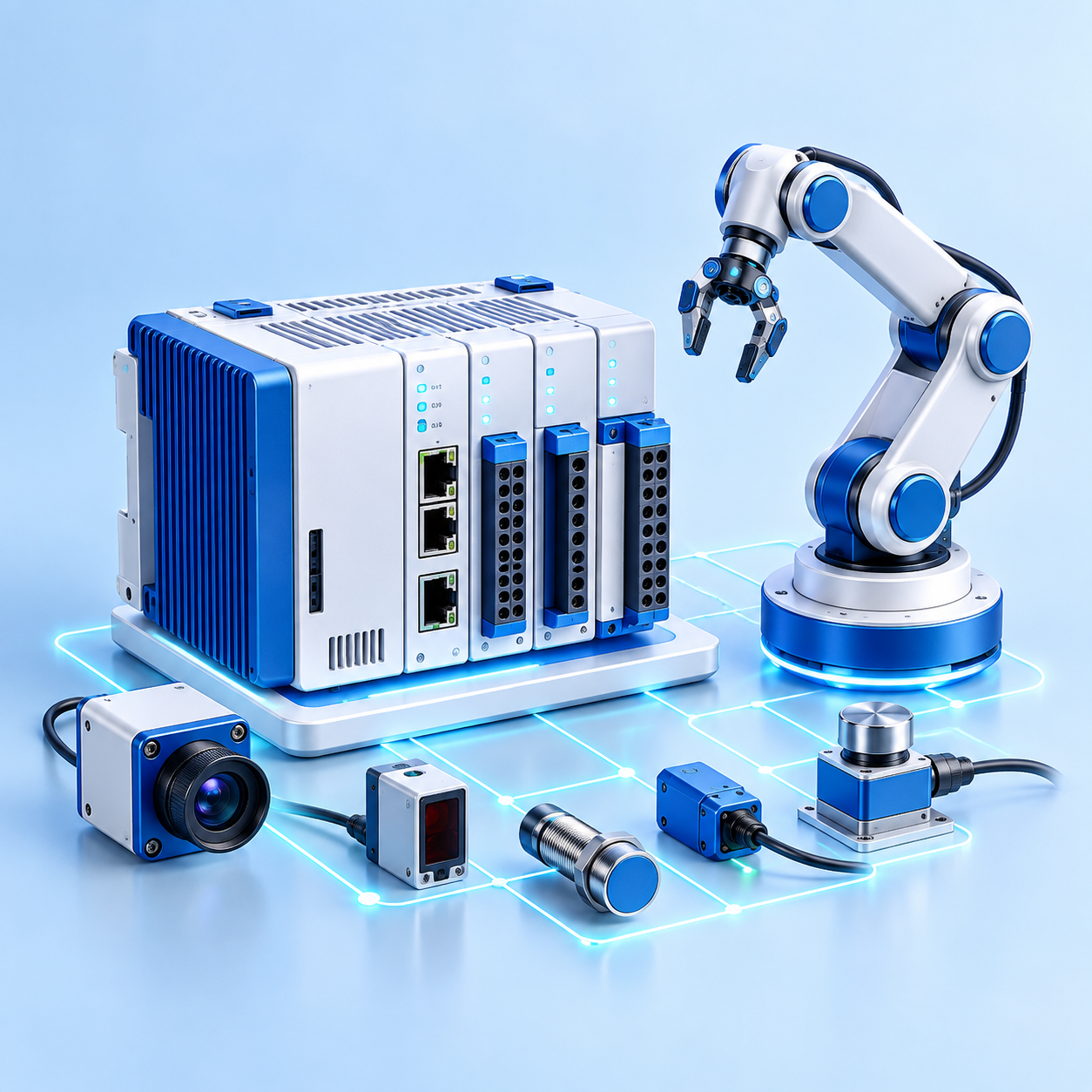 Minh họa AI: thiết bị IoT và tự động hóa